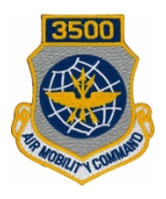 3500 Air Mobility Command Patch with Velcro®