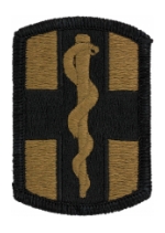 1st Medical Brigade Scorpion / OCP Patch With Hook Fastener