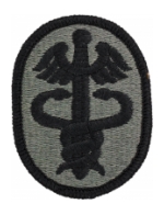 Health Services Command Patch Foliage Green (Velcro Backed)