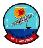Navy Fighter Squadron Patches (VF)