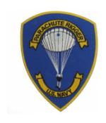 Navy Parachute Riggers Patch