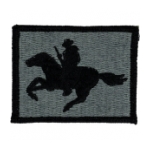 Wyoming National Guard Headquarters Patch Foliage Green (Velcro Backed)