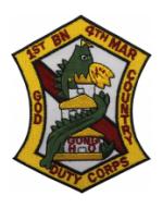 1st Battalion / 4th Marines Patch