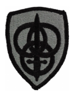 3rd Personnel Command Patch Foliage Green (Velcro Backed)
