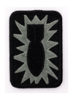 52nd Ordnance Group Patch Foliage Green (Velcro Backed)