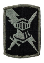 513th Military Intelligence Brigade Patch Foliage Green (Velcro Backed)