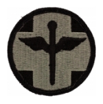 818th Hospital Center Patch Foliage Green (Velcro Backed)