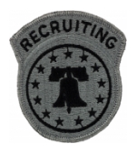 Recruiting Command Patch Foliage Green (Velcro Backed)