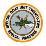 Special Boat Unit 22 Special Warfare Patch