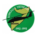 Somalia Veteran 1992-1993 Patch