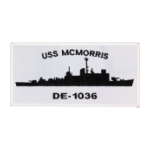 USS McMorris DE-1036 Ship Patch
