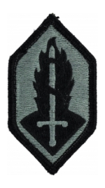 Military Research and Development Patch Foliage Green (Velcro Backed)