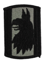 470th Military Intelligence Brigade Patch Foliage Green (Velcro Backed)