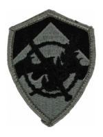 350th Civil Affairs Patch Foliage Green (Velcro Backed)