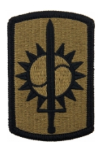8th Military Police Brigade Scorpion / OCP Patch With Hook Fastener)