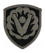 59th Ordnance Group Patch Foliage Green (Velcro Backed)