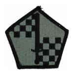 Military Entrance and Processing Patch Foliage Green (Velcro Backed)