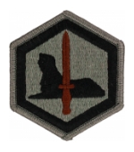 66th Military Intelligence Brigade Patch Foliage Green (Velcro Backed)