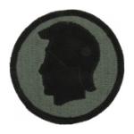 Hawaii National Guard Headquarters Patch Foliage Green (Velcro Backed)