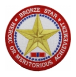Bronze Star Patch