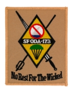 Special Forces ODA-173 Patch