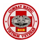 Combat Medic Vietnam Veteran Patch
