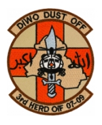 AR-OIF DIWO Dust Off 3rd Herd OIF 07-09 Patch