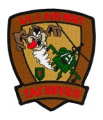 Army 1st Battalion / 1st Aviation Regiment  D Company Taz Devils Patch