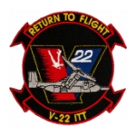 V-22 ITT Return To Flight Patch