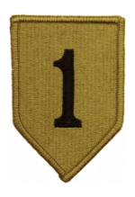 1st Infantry Division Scorpion / OCP Patch With Hook Fastener