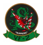 Navy Fighter Squadron VF-2 Rippers Patch