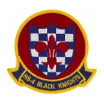 Navy Helicopter Anti-Submarine Squadron HS-4 Black Knights Patch