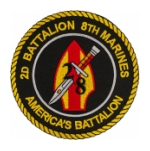 2nd Battalion / 8th Marines Patch