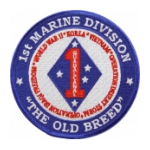 1st Marine Division (The Old Breed) Patch
