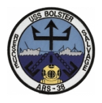 USS Bolster ARS-38 Ship Patch