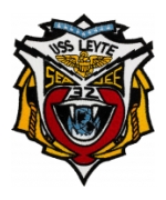 USS Leyte CVS-32 Ship Patch