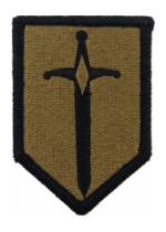 1st Combat Support Brigade Scorpion / OCP Patch With Hook Fastener