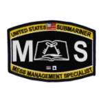 USN RATE Submariner MS Mess Management Specialist Patch