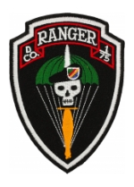 D Company 1/75 Ranger Patch