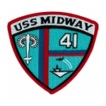 USS Midway CV-41 Ship Patch