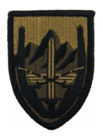 Combined Security Transition Command Afghanistan Scorpion / OCP Patch With Hook Fastener