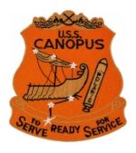 USS Canopus AS-34 Ship Patch