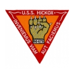 USS Hickox DD-673 Ship Patch