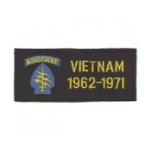 Special Forces Vietnam Patch w/ Dates