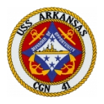 USS Arkansas CGN-41 Ship Patch