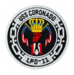 USS Coronado LPD-11 Ship Patch