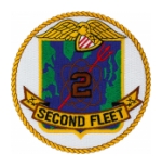 Navy Second Fleet Patch