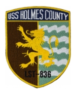 USS Holmes County LST-836 Ship Patch