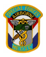 Special Forces Airborne Medic Patch