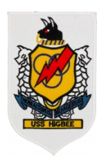 USS Higbee DD-806 Ship Patch